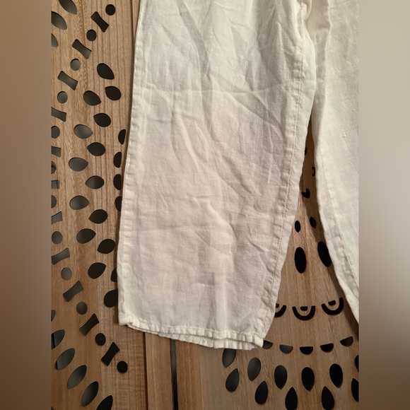 Flax 100% Linen Pants Size P (4-6) - Picture 3 of 7